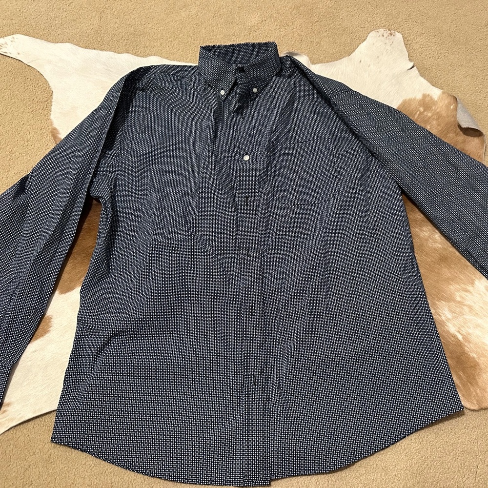 Men’s Western Long Sleeve Button Up
